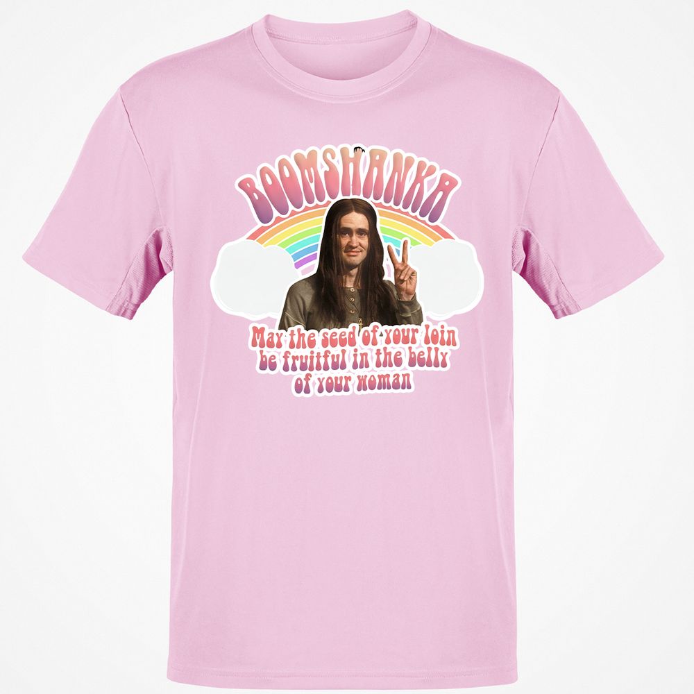 Classic Unisex T-Shirt - WKT4XHWF - Light Pink - 5
