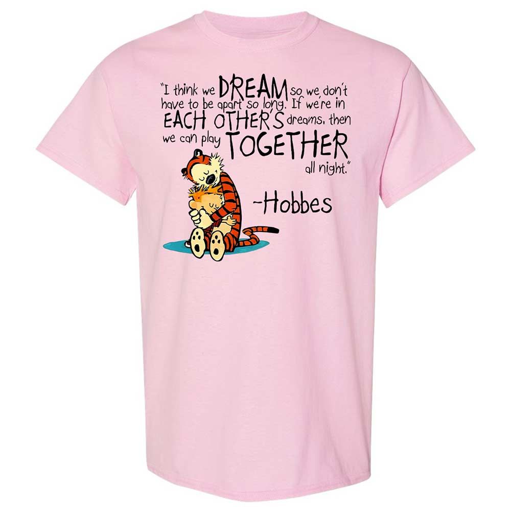 Calvin Hobbes Dreams - Light Pink - 5
