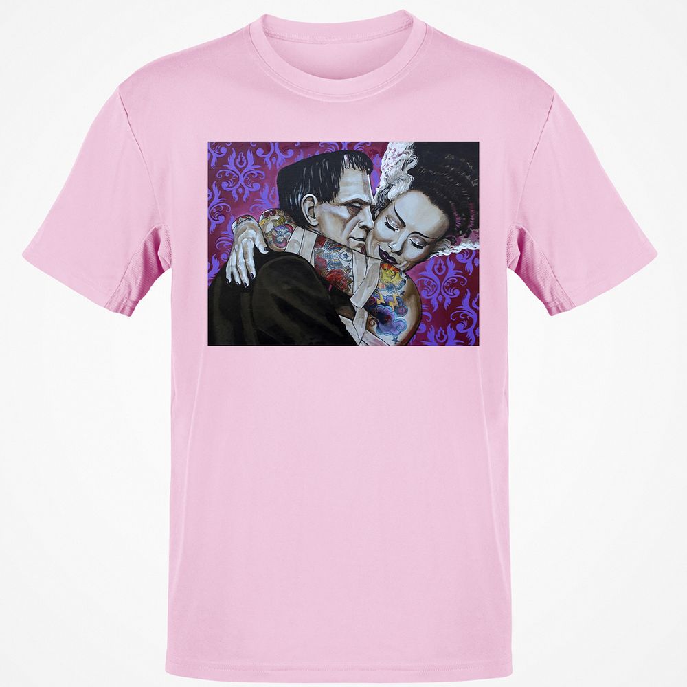 Classic Unisex T-Shirt - LL4CQGW4 - Light Pink - 5