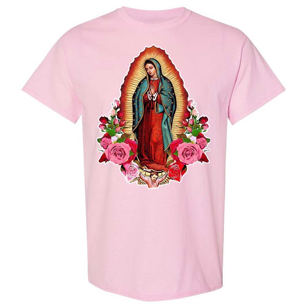 Our Lady of Guadalupe - Light Pink - 5