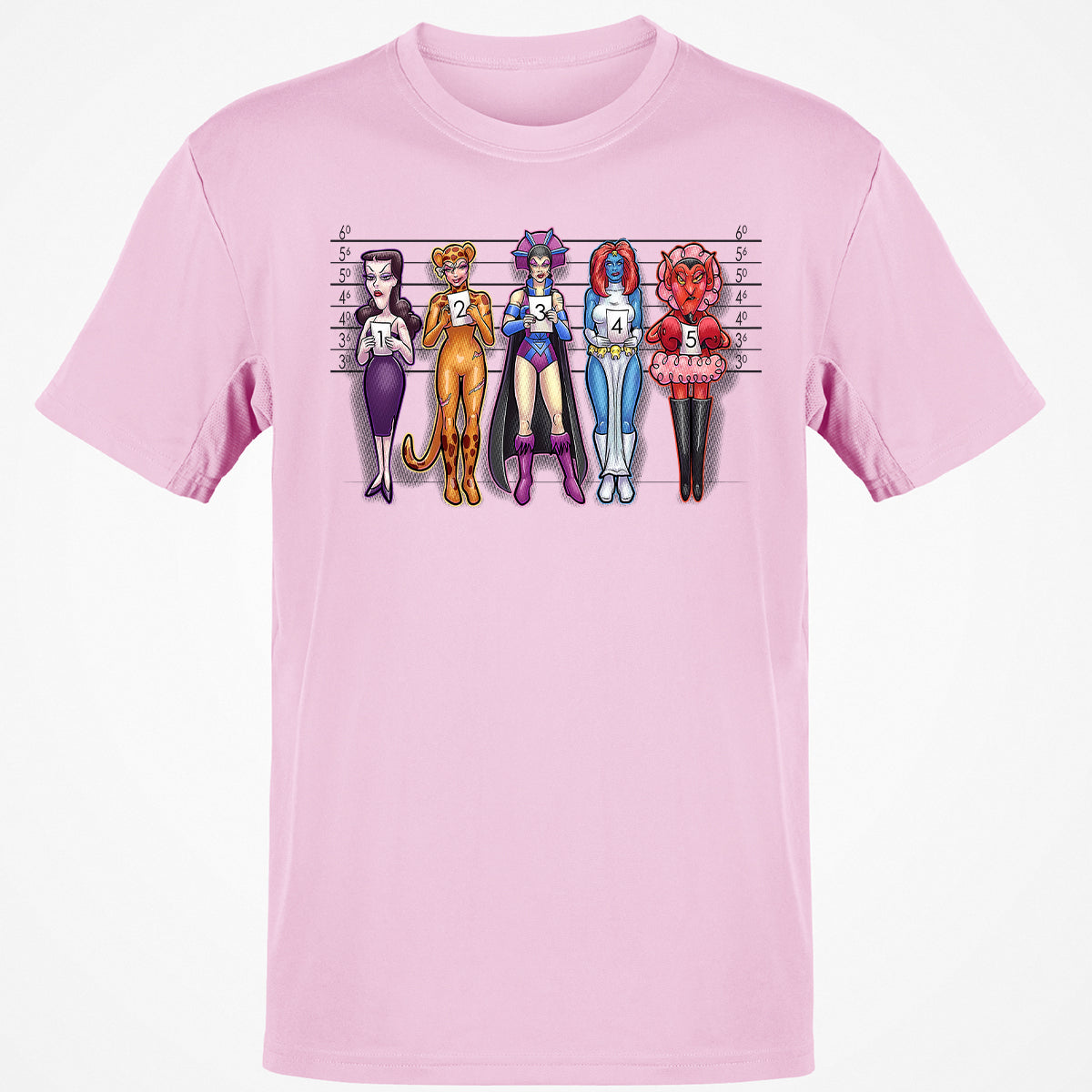 Classic Unisex T-Shirt - EDPJFJLX - Light Pink - 5