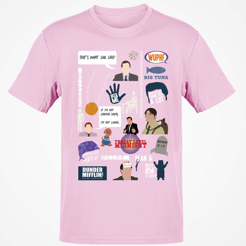 Classic Unisex T-Shirt - 3851B8NW - Light Pink - 5