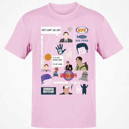 Classic Unisex T-Shirt - 3851B8NW - Light Pink - 5