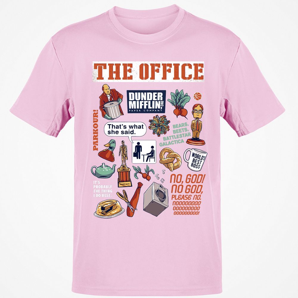 Classic Unisex T-Shirt - FPB1VUD8 - Light Pink - 5