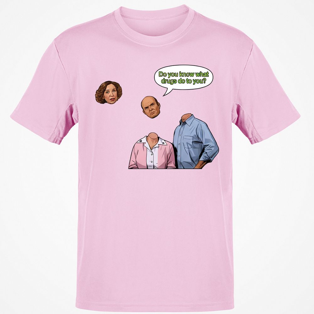 Classic Unisex T-Shirt - AH65DJU6 - Light Pink - 5