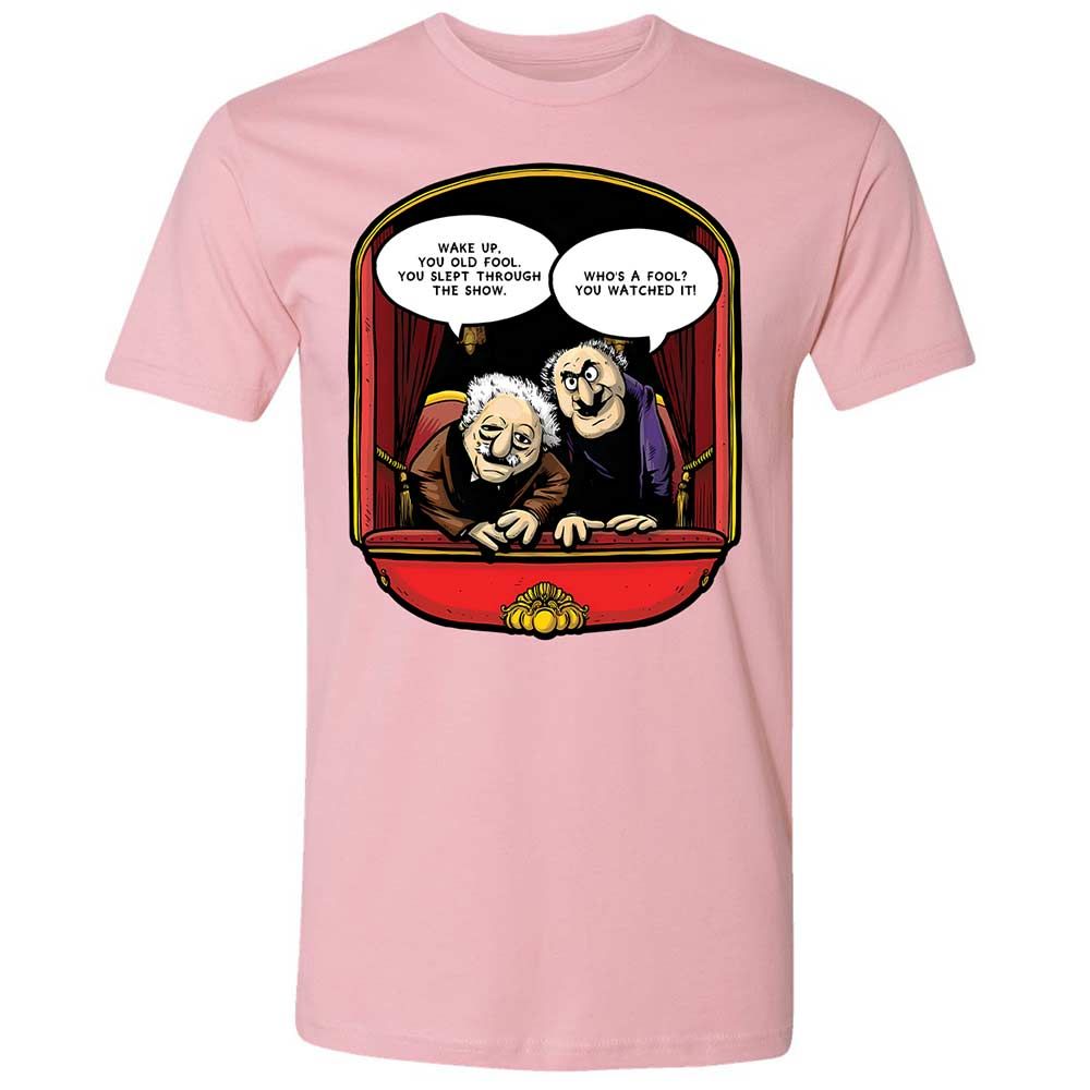 Statler and Waldorf (Wake Up) - Light Pink - 5