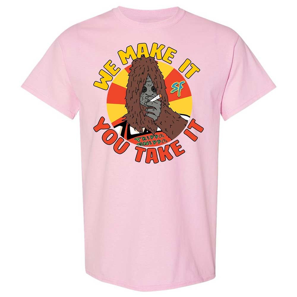 Classic Unisex T-Shirt - TLDHUUVF - Light Pink - 5