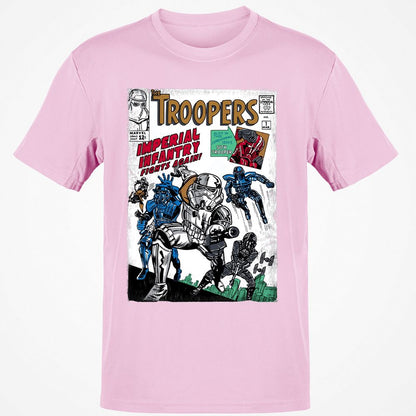 Classic Unisex T-Shirt - U73YU5F9 - Light Pink - 5