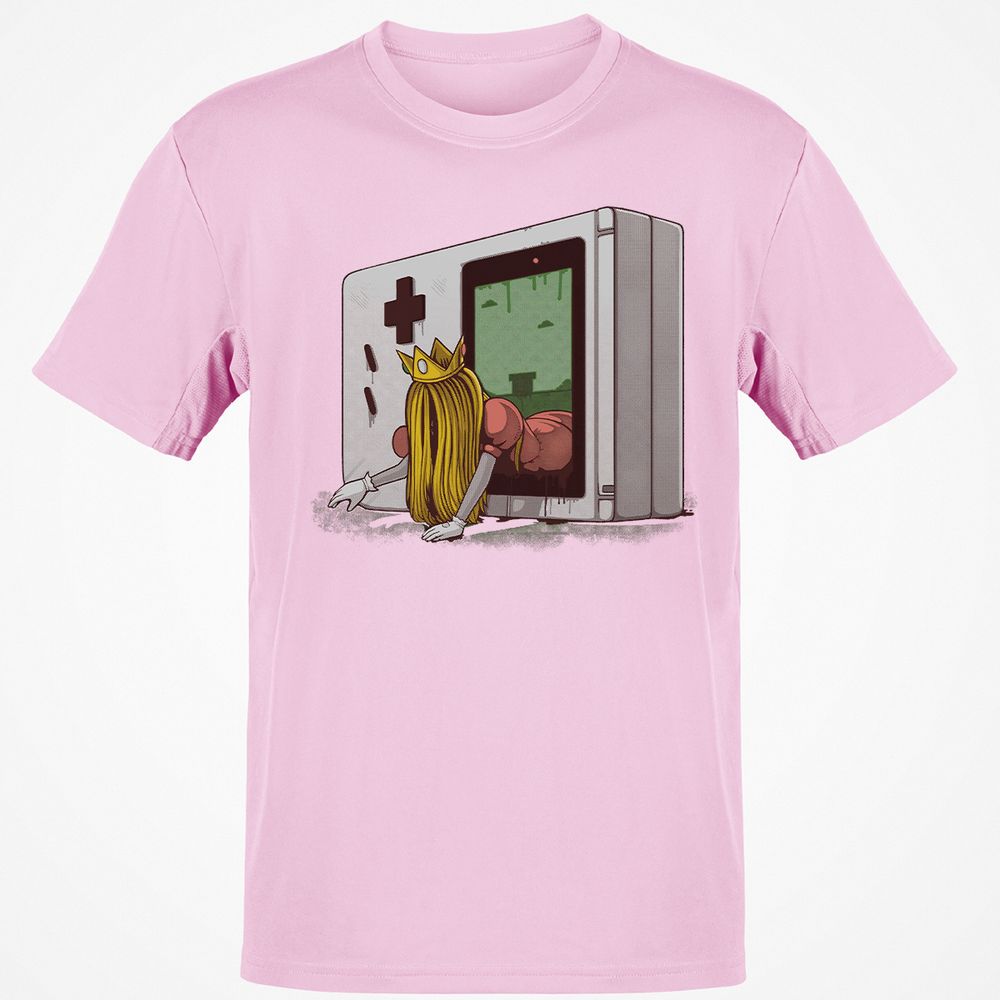 Classic Unisex T-Shirt - WLMATXBR - Light Pink - 5