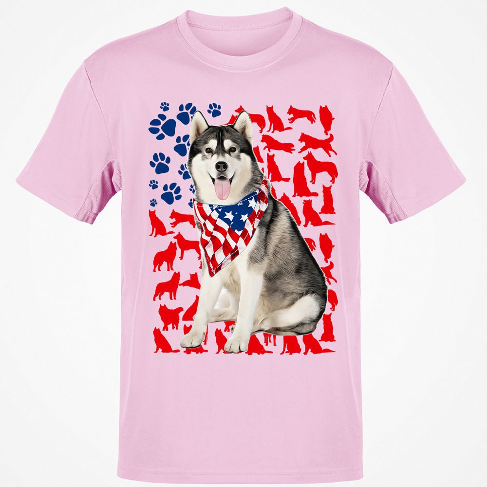 Classic Unisex T-Shirt - L12NK77Y - Light Pink - 5