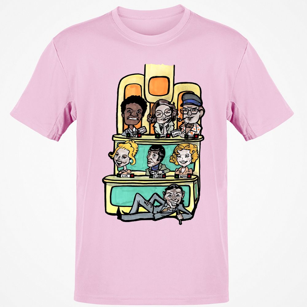 Classic Unisex T-Shirt - F4QHYXFL - Light Pink - 5