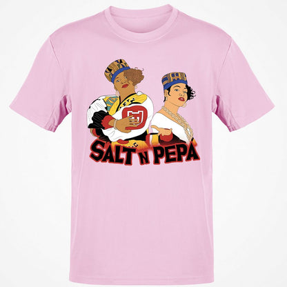 Classic Unisex T-Shirt - White - Light Pink - 5