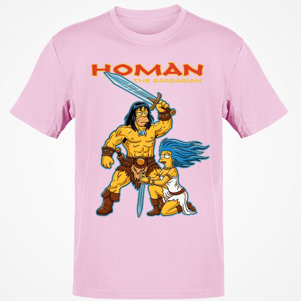 Classic Unisex T-Shirt - TBC9HURG - Light Pink - 5