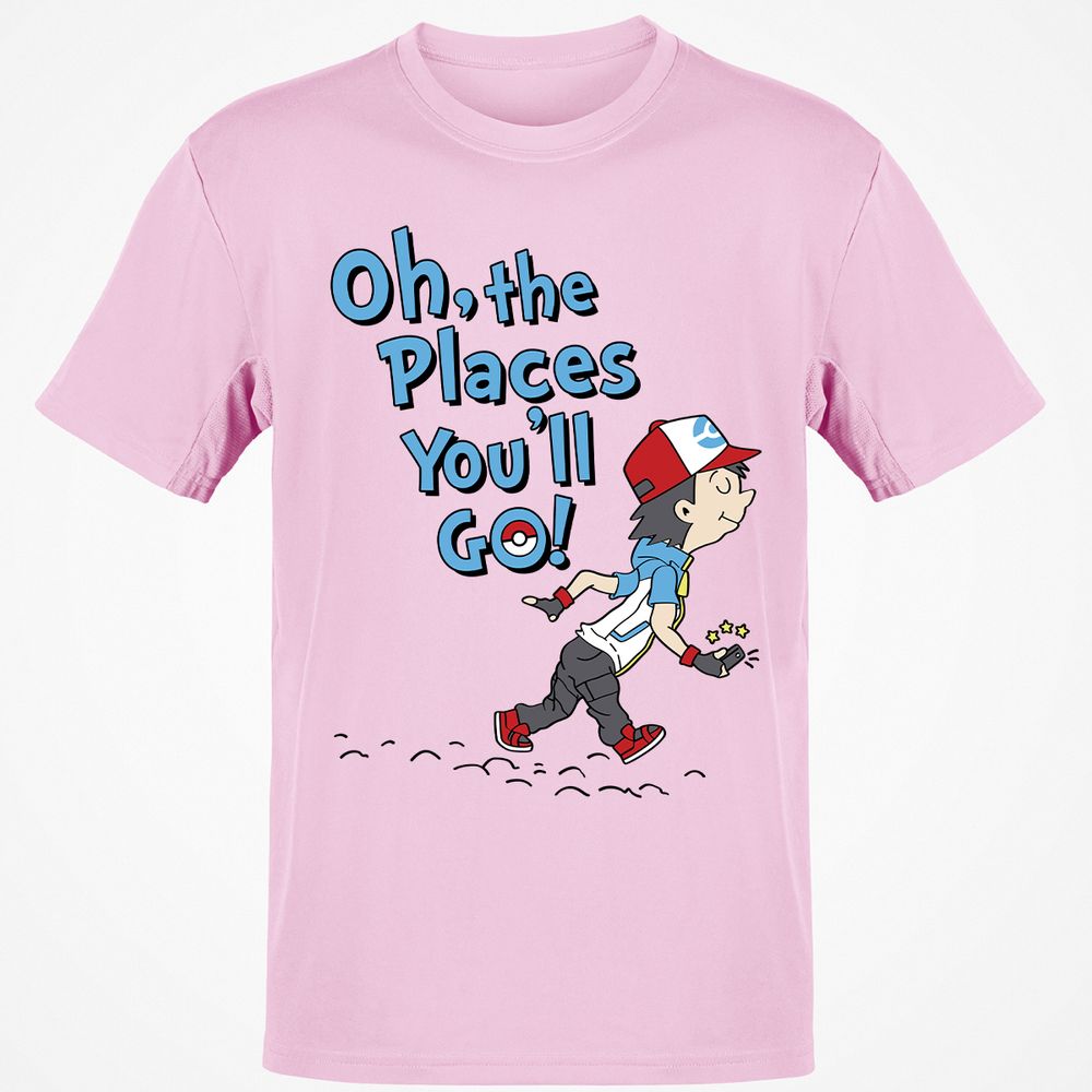 Classic Unisex T-Shirt - M6VLRJBE - Light Pink - 5