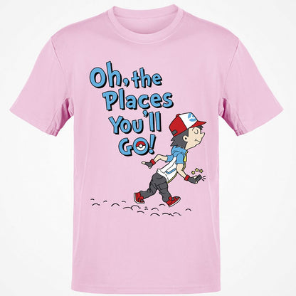 Classic Unisex T-Shirt - M6VLRJBE - Light Pink - 5