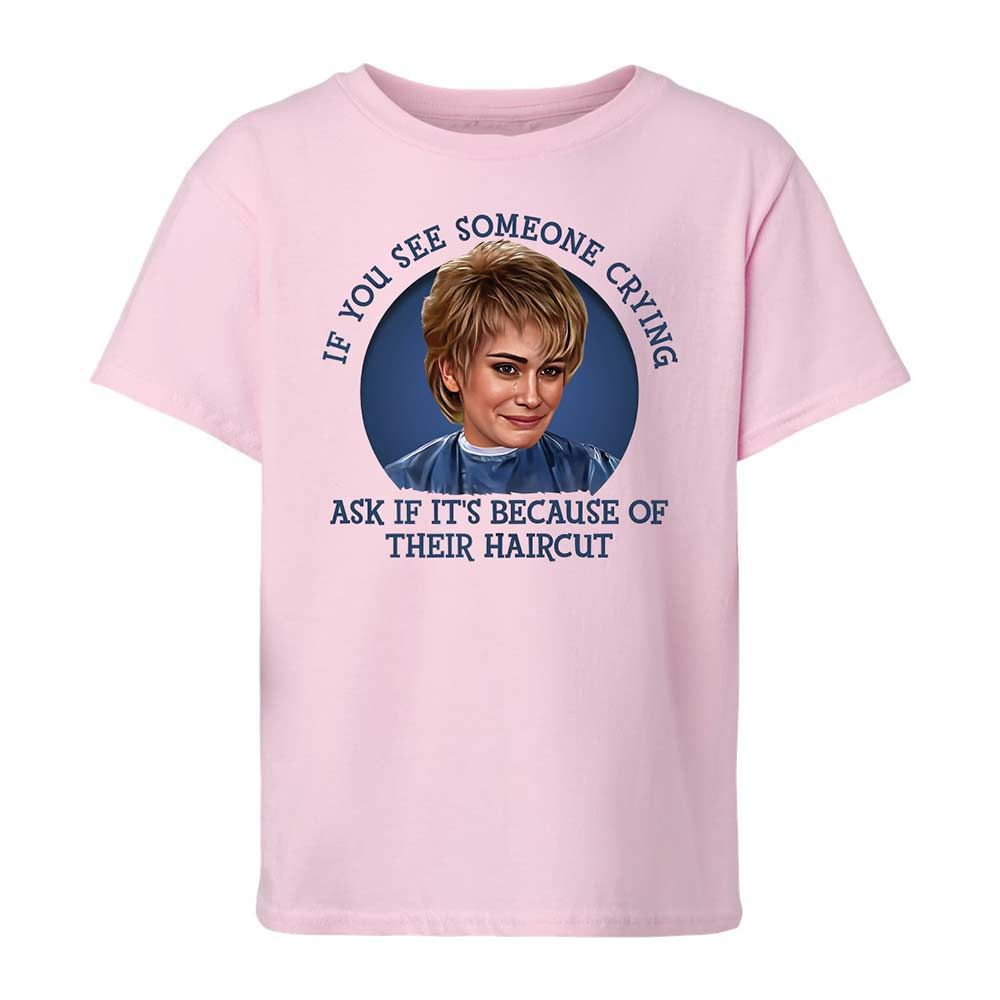 Kids T-Shirt - K5ZWENR3 - Light Pink - 5
