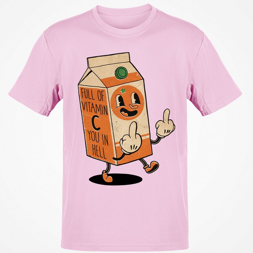 Classic Unisex T-Shirt - T7581QTG - Light Pink - 5