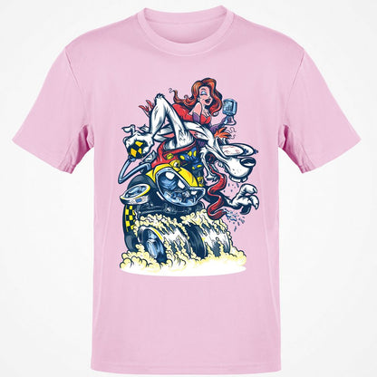 Classic Unisex T-Shirt - K5M91HM3 - Light Pink - 5