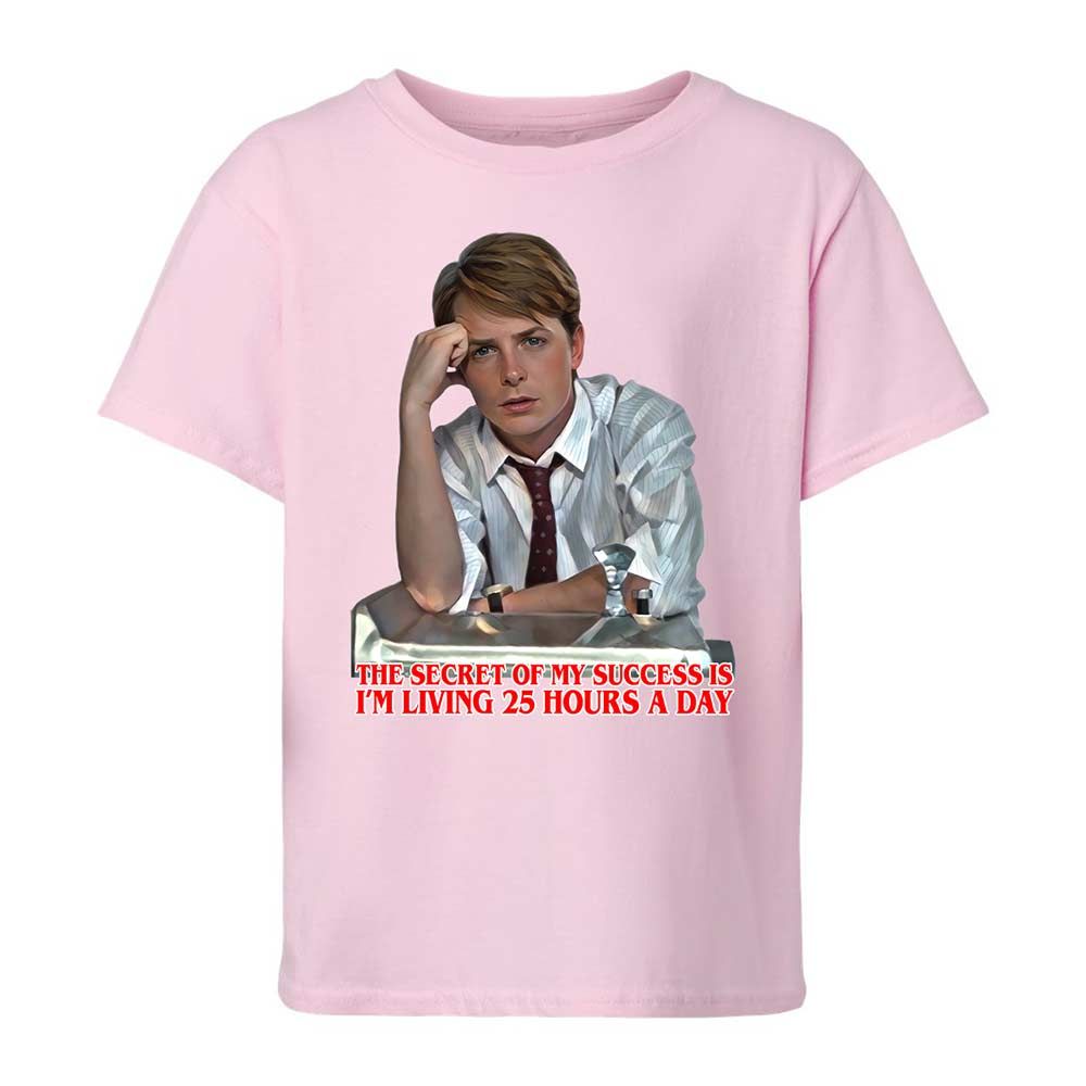 Kids T-Shirt - D2XHXFJE - Light Pink - 5