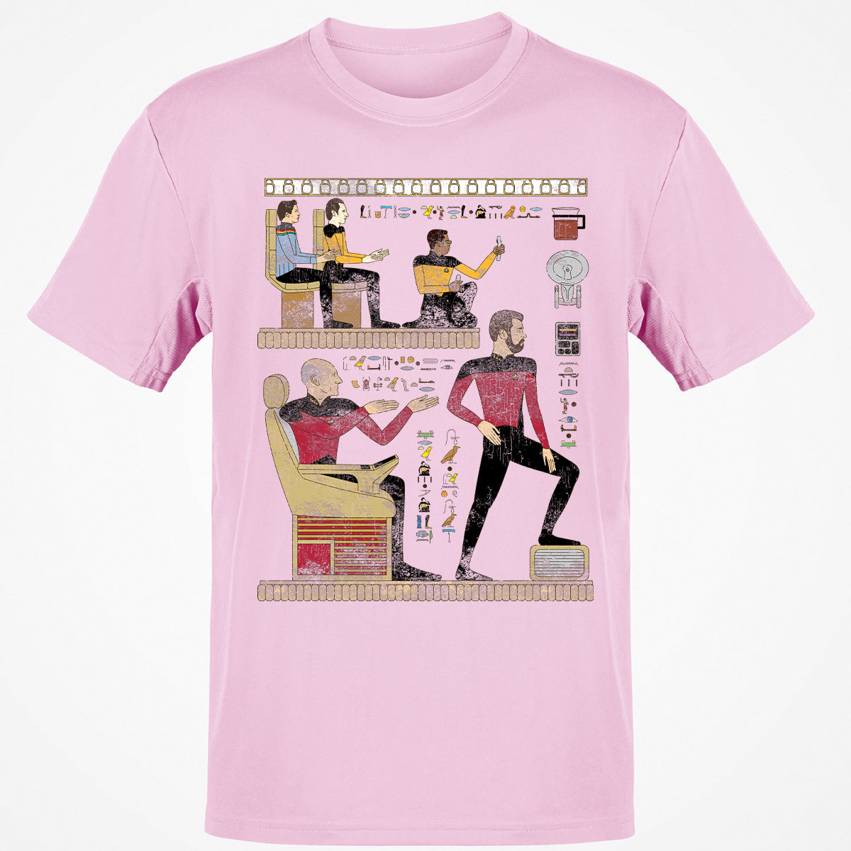 Classic Unisex T-Shirt - T394K7TR - Light Pink - 5