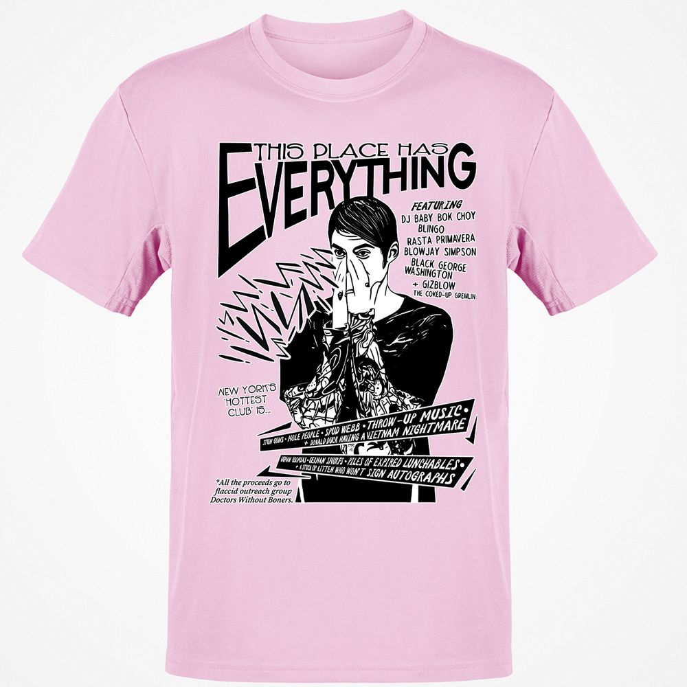Classic Unisex T-Shirt - 3P1YU1B5 - Light Pink - 5