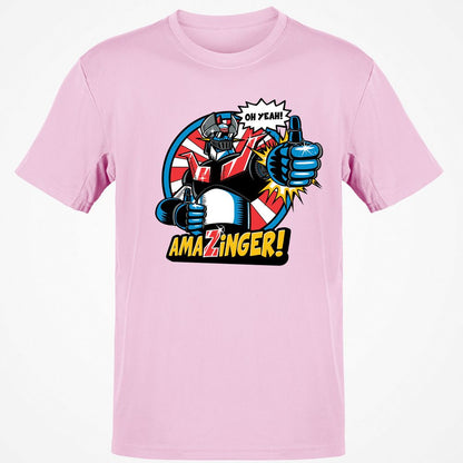 Classic Unisex T-Shirt - LPQ348SN - Light Pink - 5