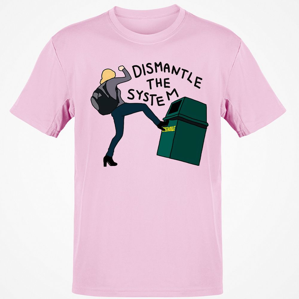 Classic Unisex T-Shirt - LAC8E9YL - Light Pink - 5