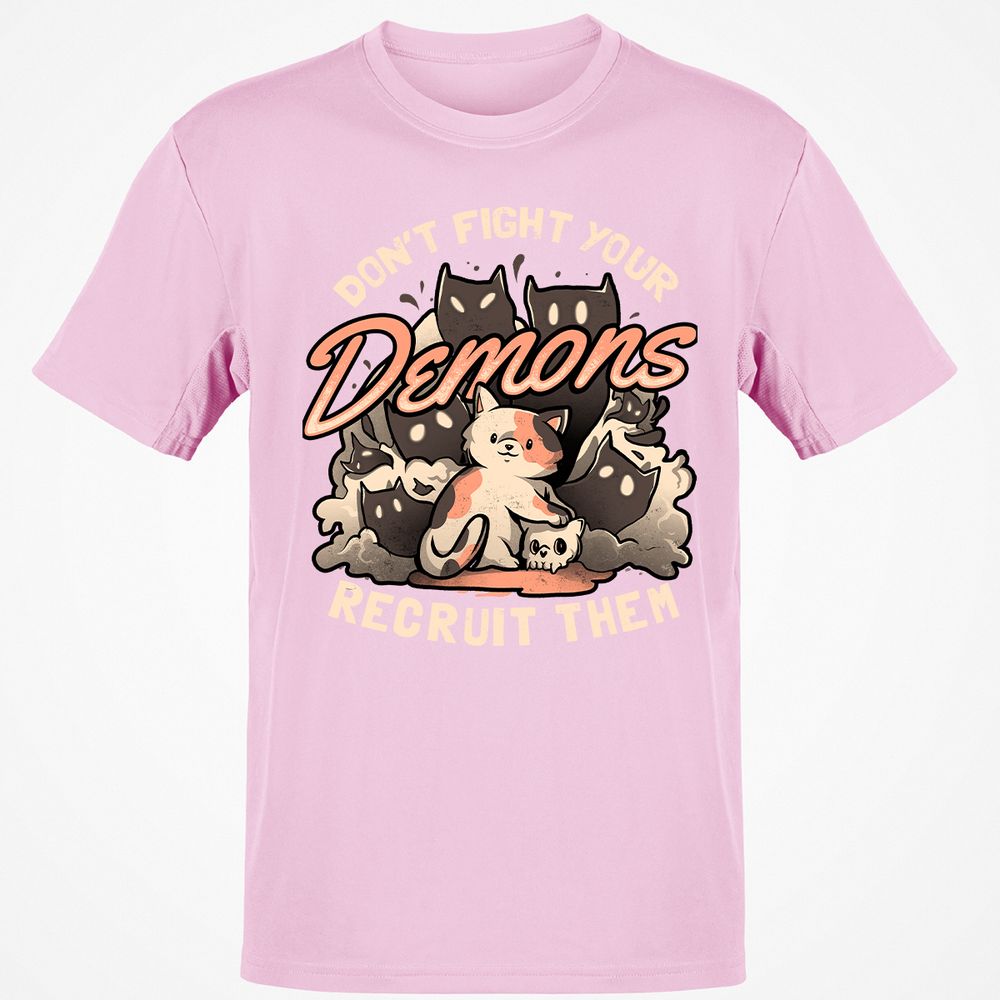 Classic Unisex T-Shirt - YKYVDVJQ - Light Pink - 5