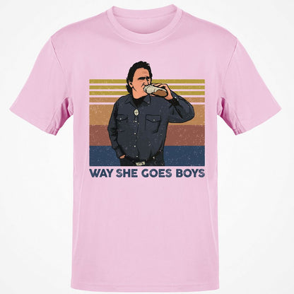 Classic Unisex T-Shirt - ZAH11RNM - Light Pink - 5