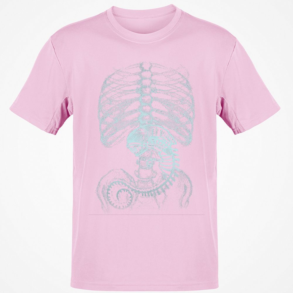 Classic Unisex T-Shirt - D7BHCQK4 - Light Pink - 5