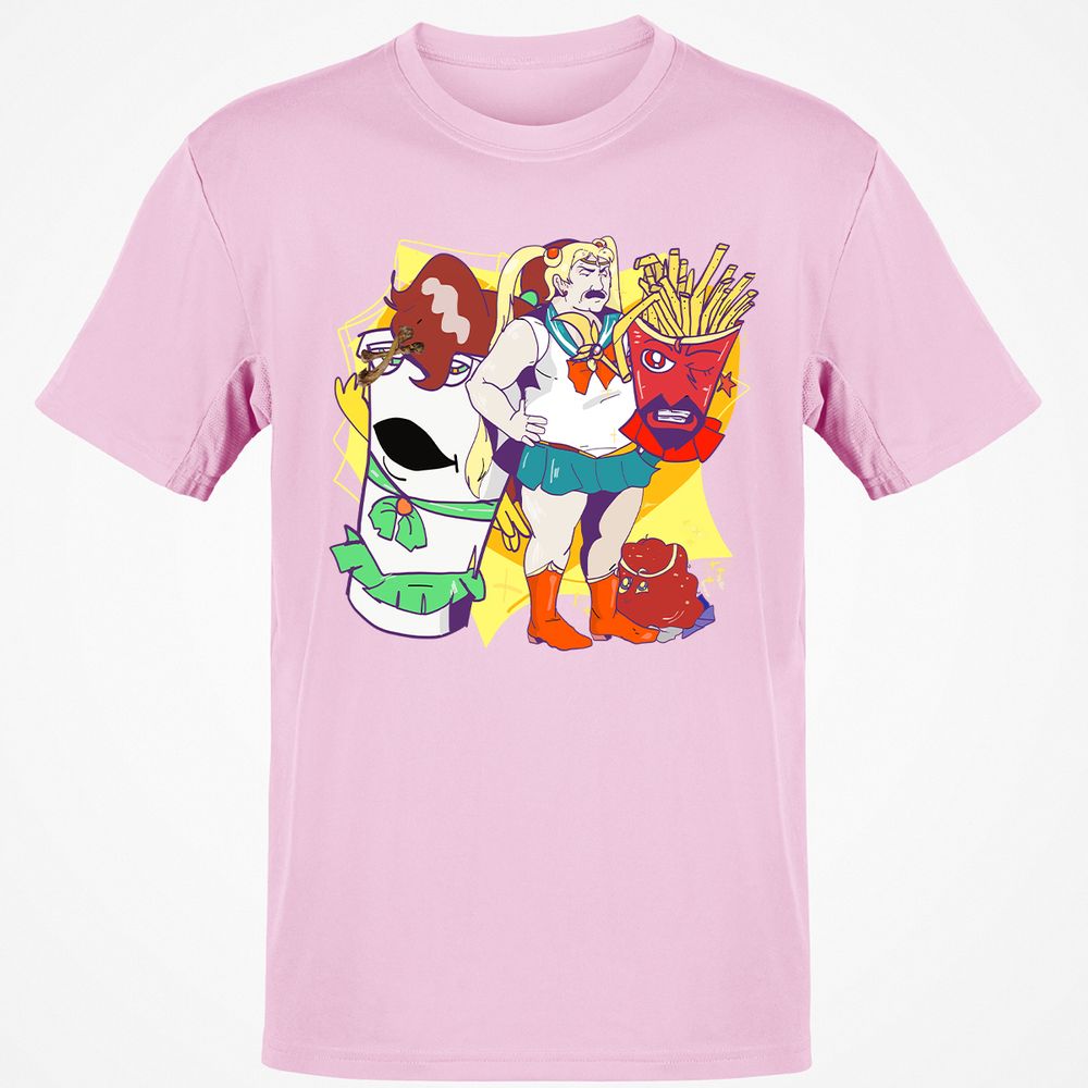 Classic Unisex T-Shirt - BSWMPZSU - Light Pink - 5