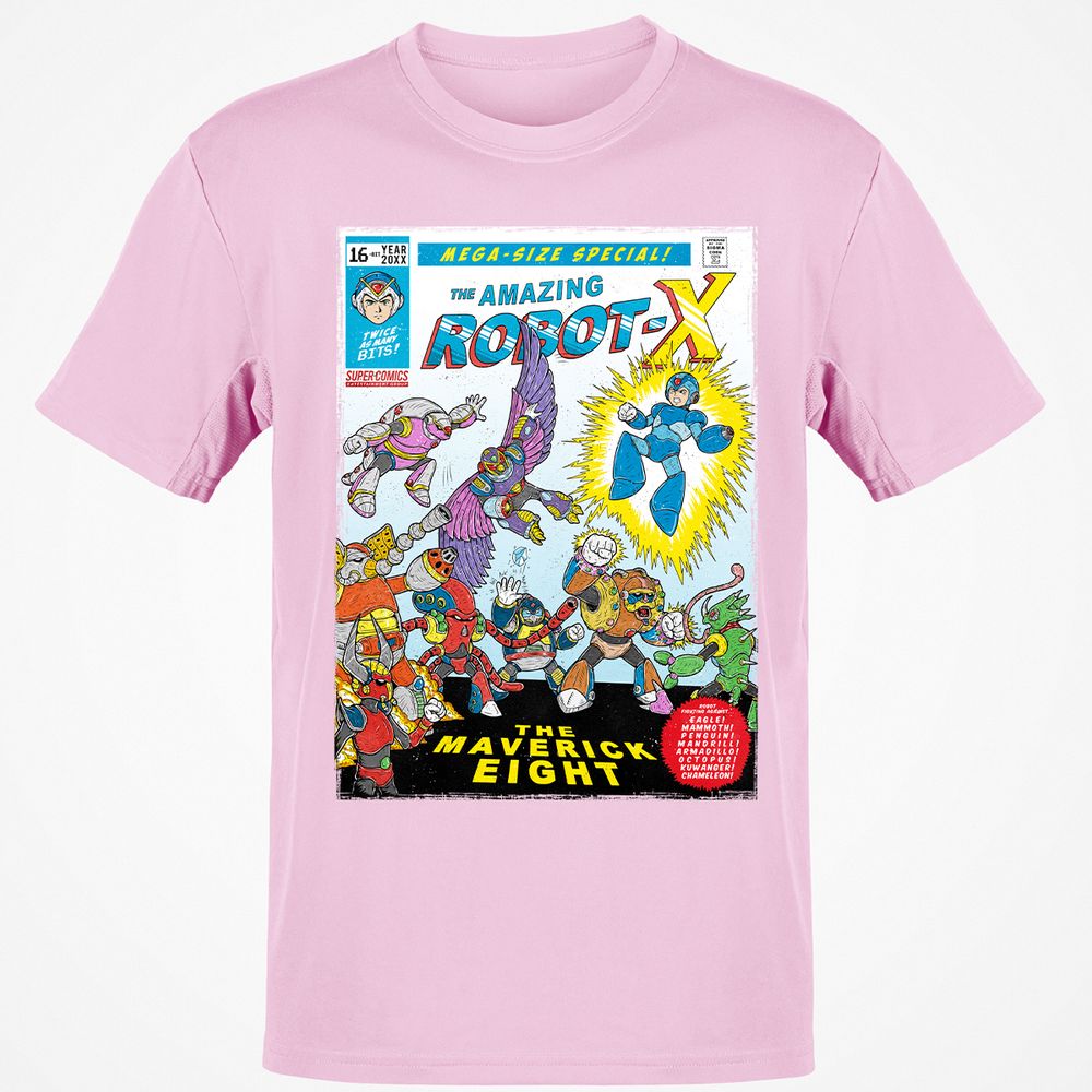 Classic Unisex T-Shirt - 6J9DBTKV - Light Pink - 5