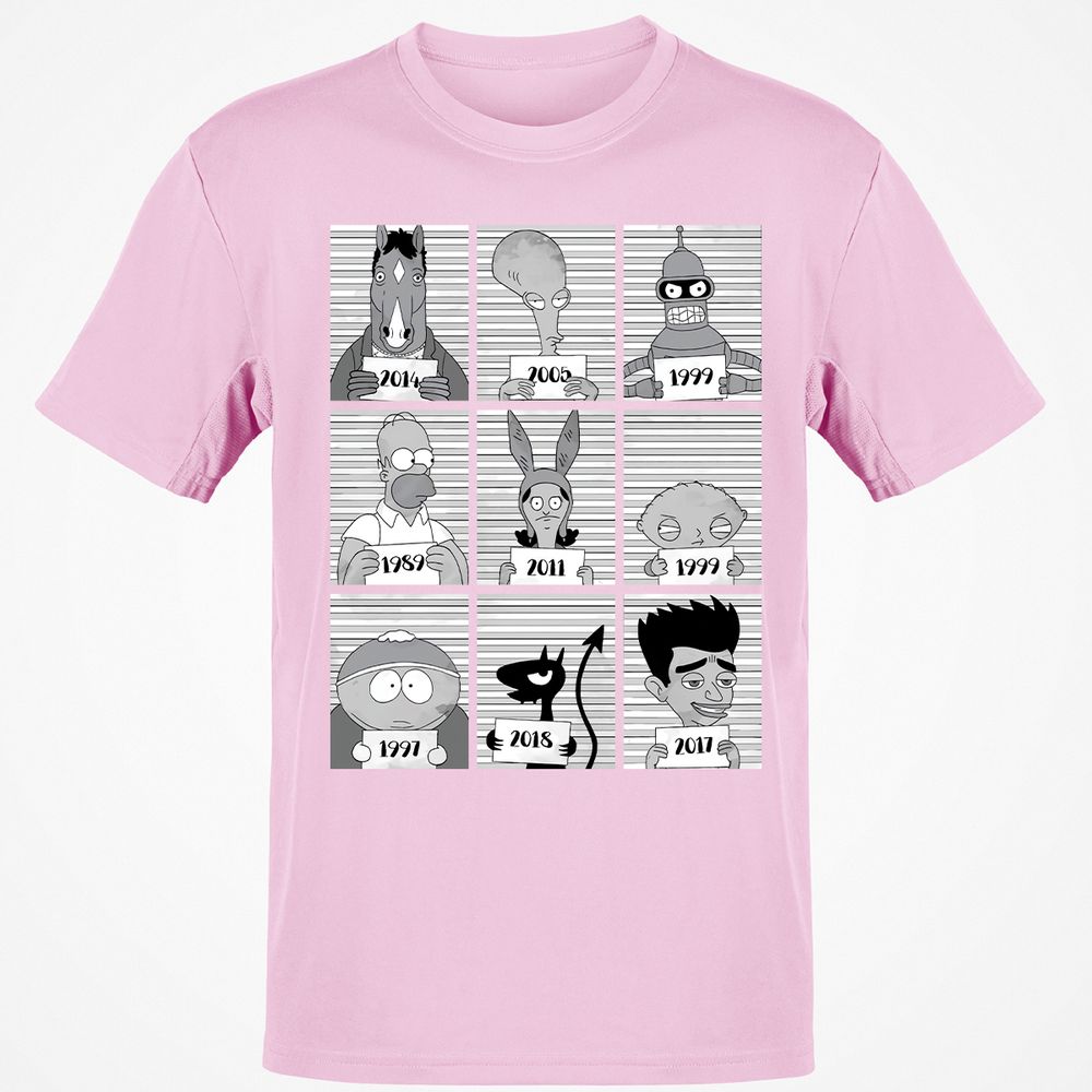 Classic Unisex T-Shirt - YS54VVJY - Light Pink - 5