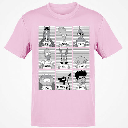 Classic Unisex T-Shirt - YS54VVJY - Light Pink - 5