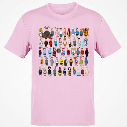 Classic Unisex T-Shirt - 39B8VVCN - Light Pink - 5