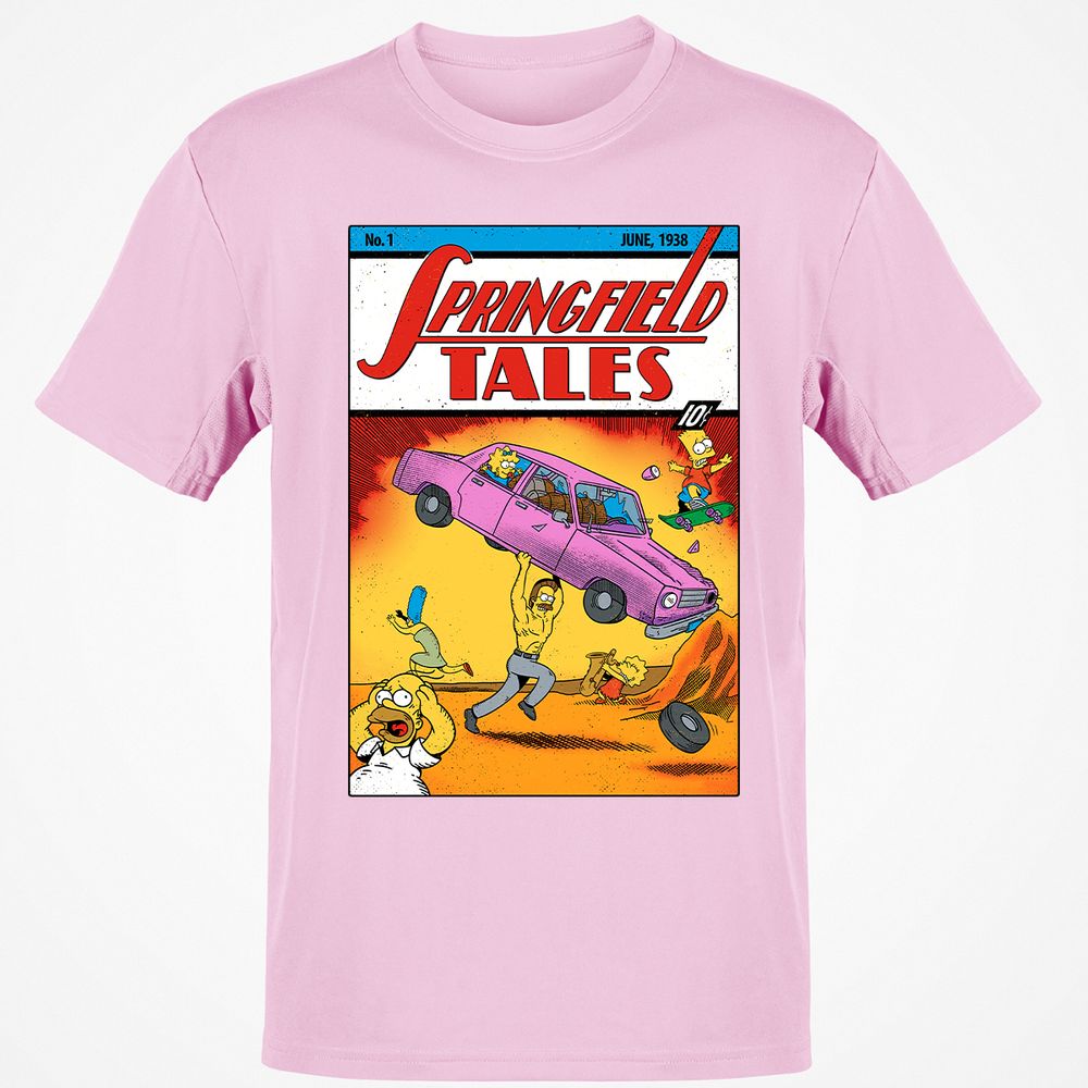 Classic Unisex T-Shirt - UFRNSQV9 - Light Pink - 5