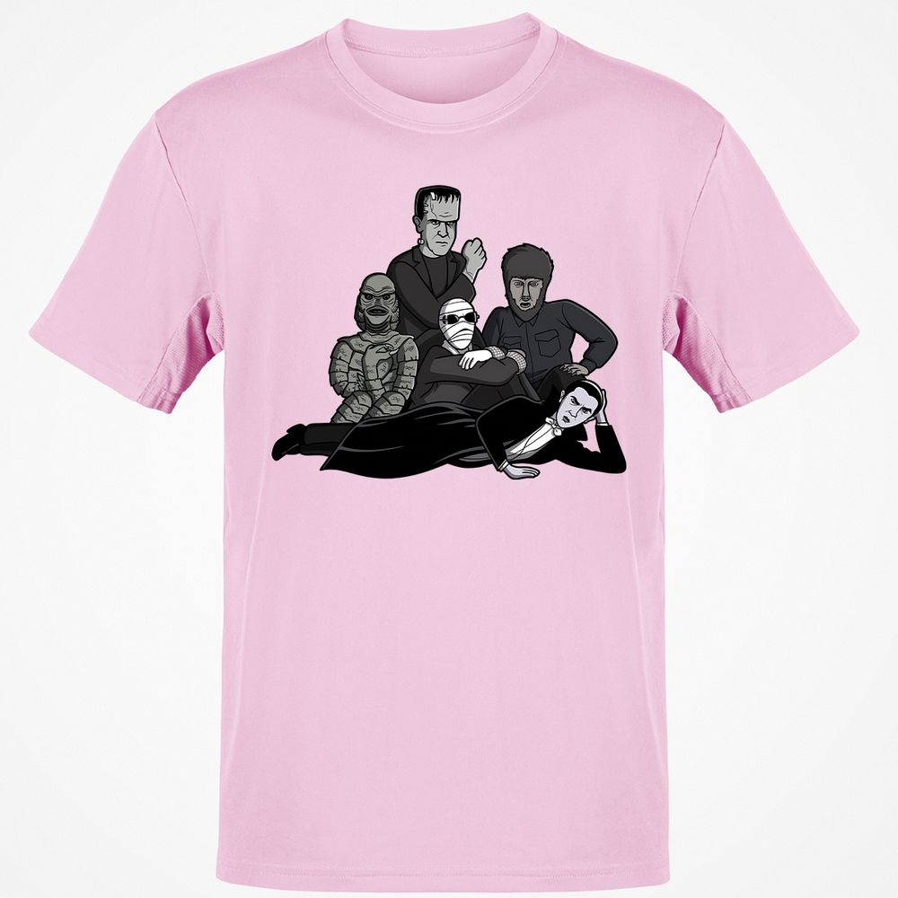 Classic Unisex T-Shirt - QHUAWHGV - Light Pink - 5