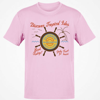 Classic Unisex T-Shirt - TCFVZAWF - Light Pink - 5