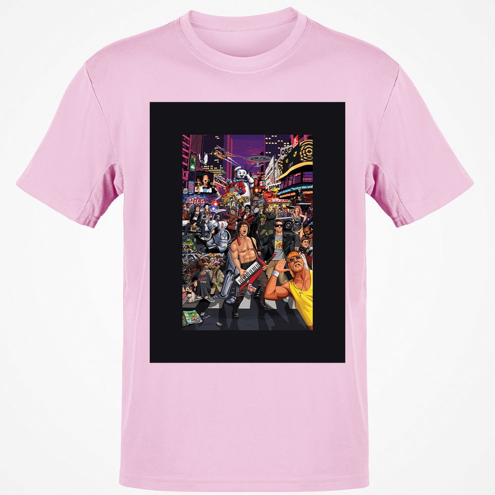 Classic Unisex T-Shirt - 1WUL8YSN - Light Pink - 5