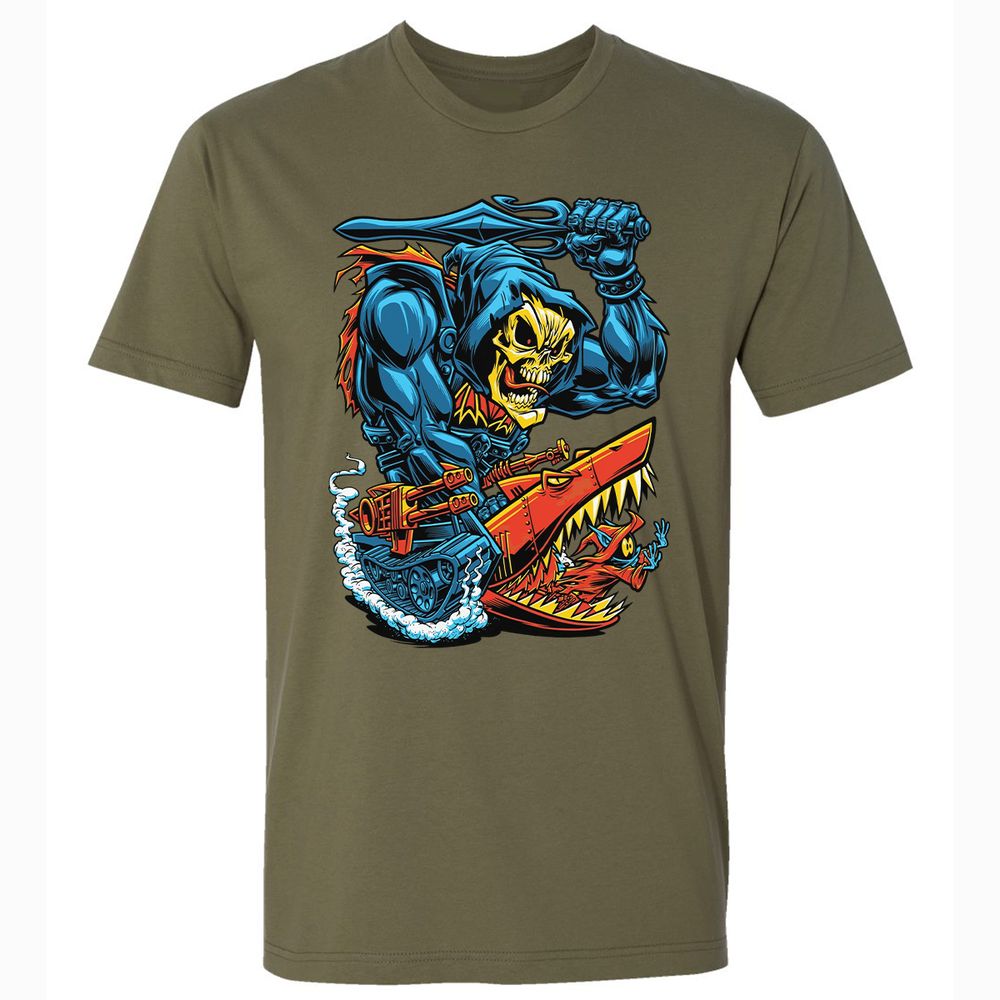 Premium Unisex T-Shirt - U5XLXG8S - Military Green - 5