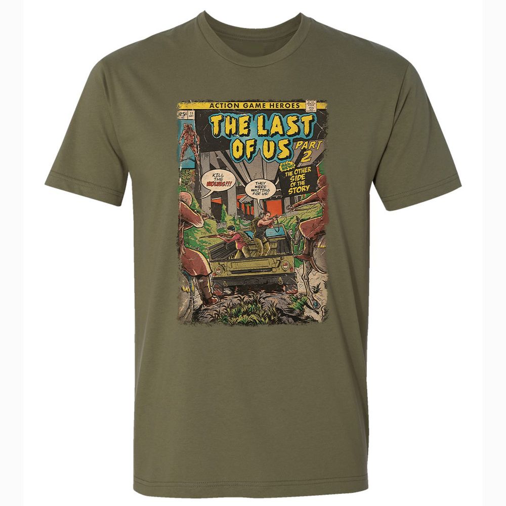 Premium Unisex T-Shirt - 7C57ZTZT - Military Green - 5