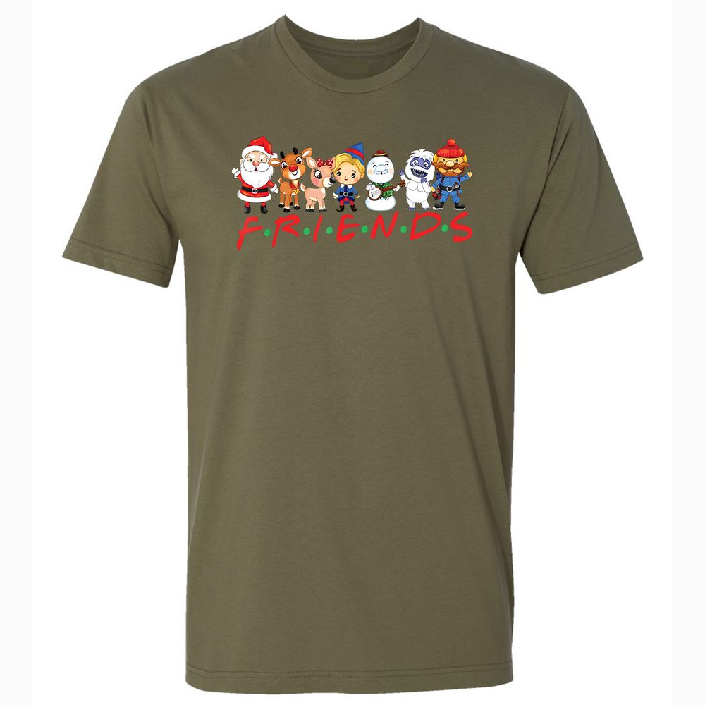 Friends Christmas - Military Green - 5