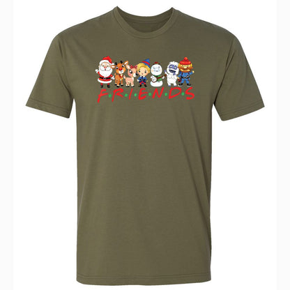Friends Christmas - Military Green - 5
