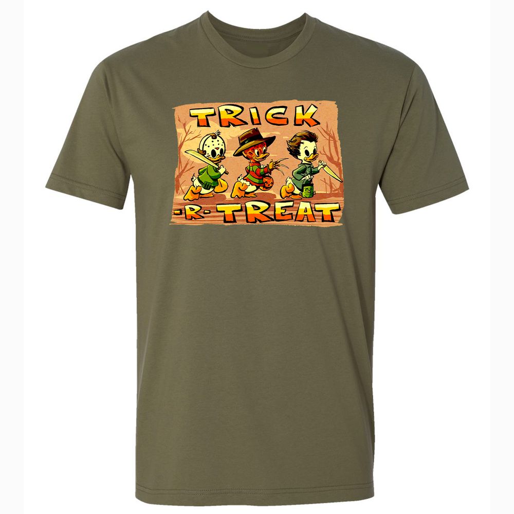 Premium Unisex T-Shirt - DFU4KPXK - Military Green - 5