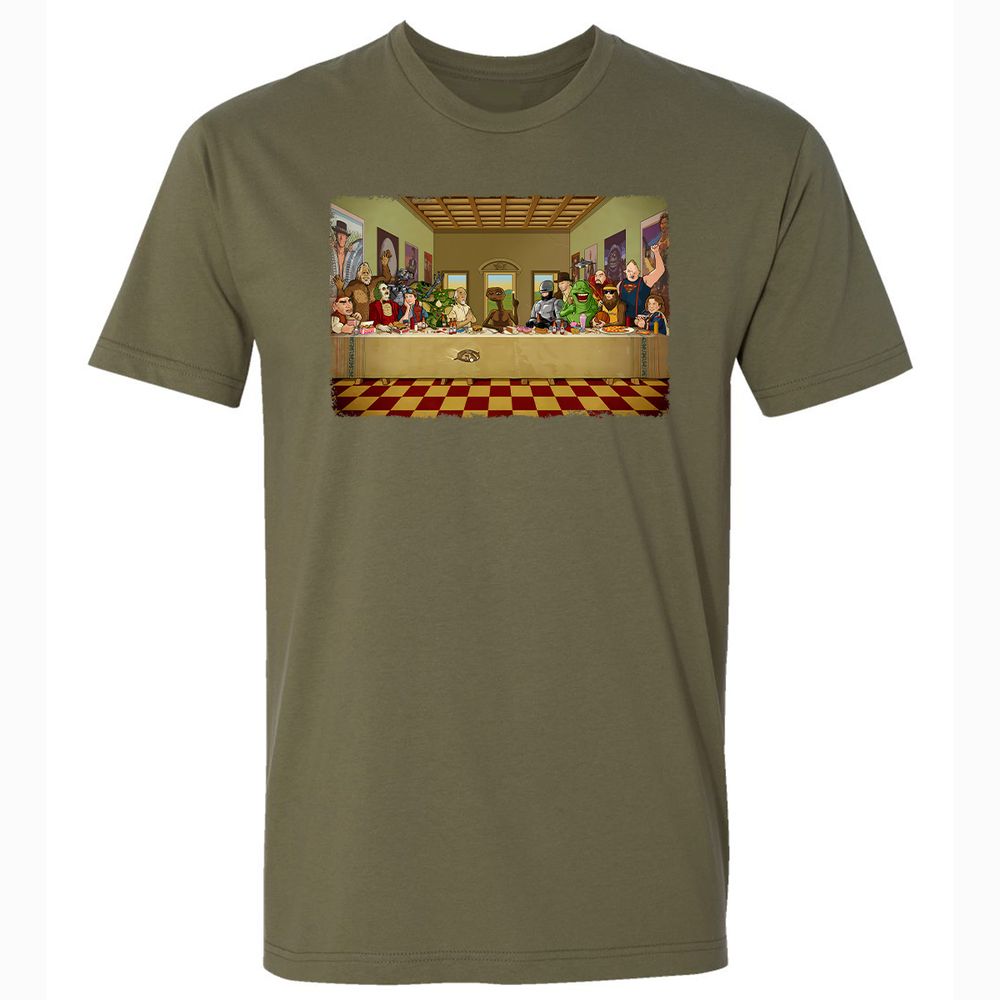 Premium Unisex T-Shirt - 1A2HJLVC - Military Green - 5