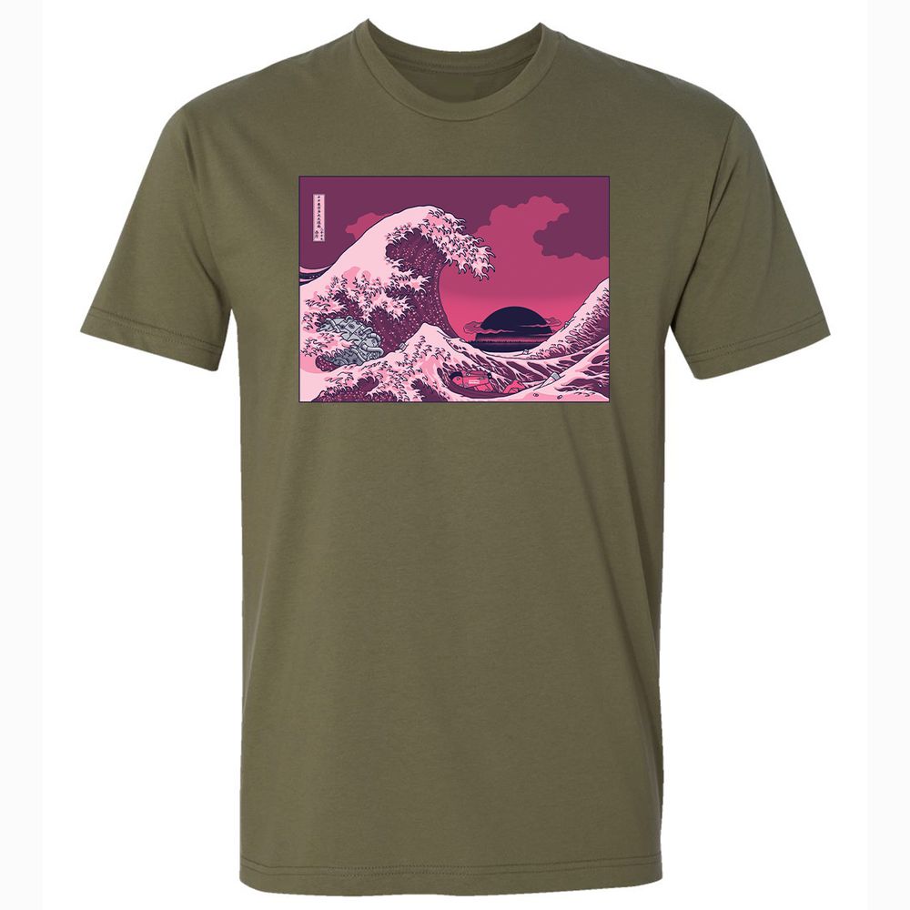 Premium Unisex T-Shirt - 987KL84G - Military Green - 5