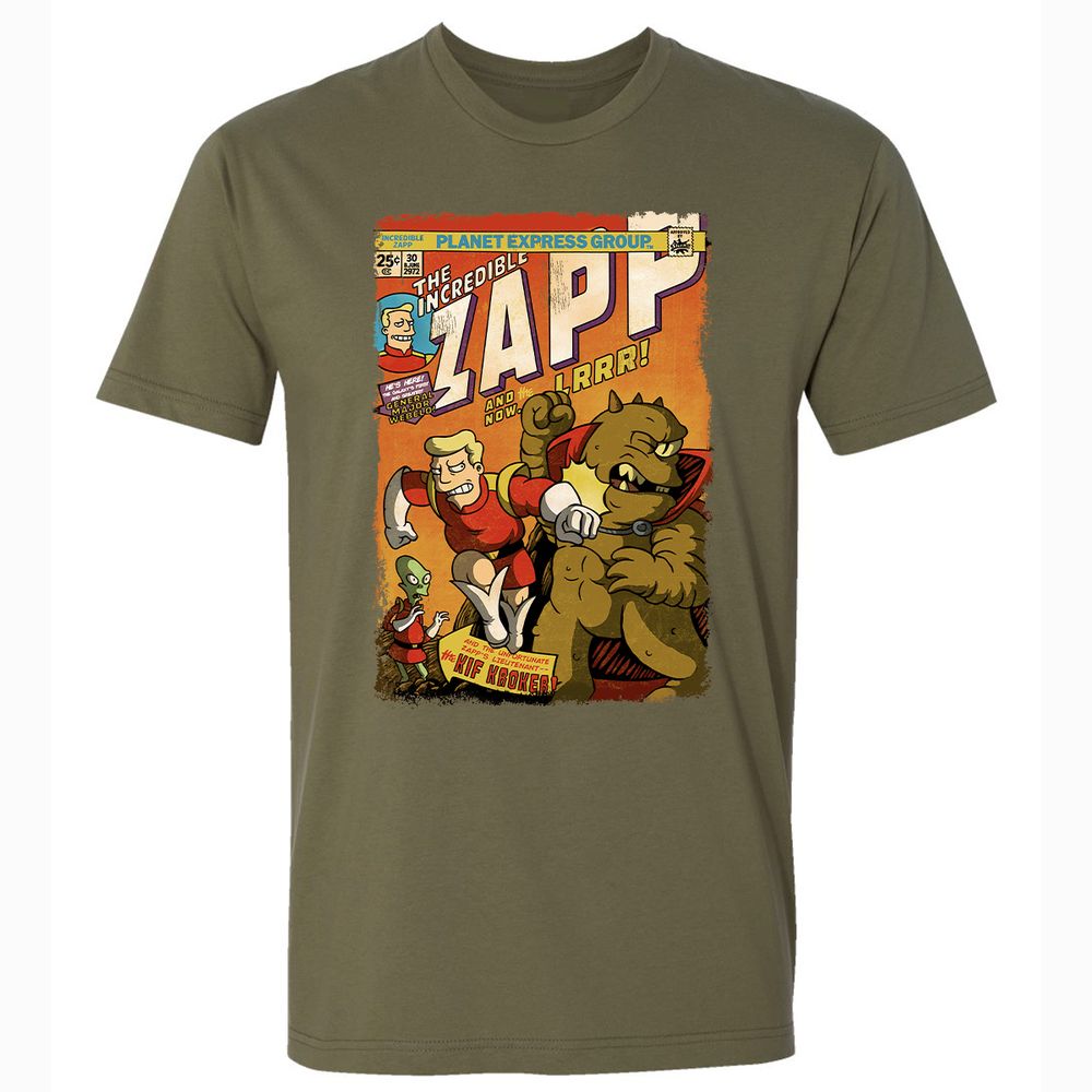 Premium Unisex T-Shirt - JSWS12KJ - Military Green - 5