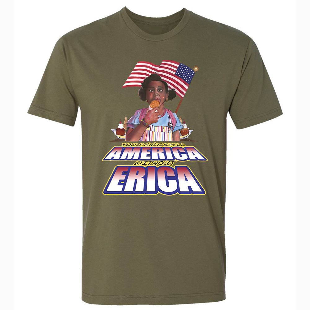 Premium Unisex T-Shirt - R2XYJLR6 - Military Green - 5