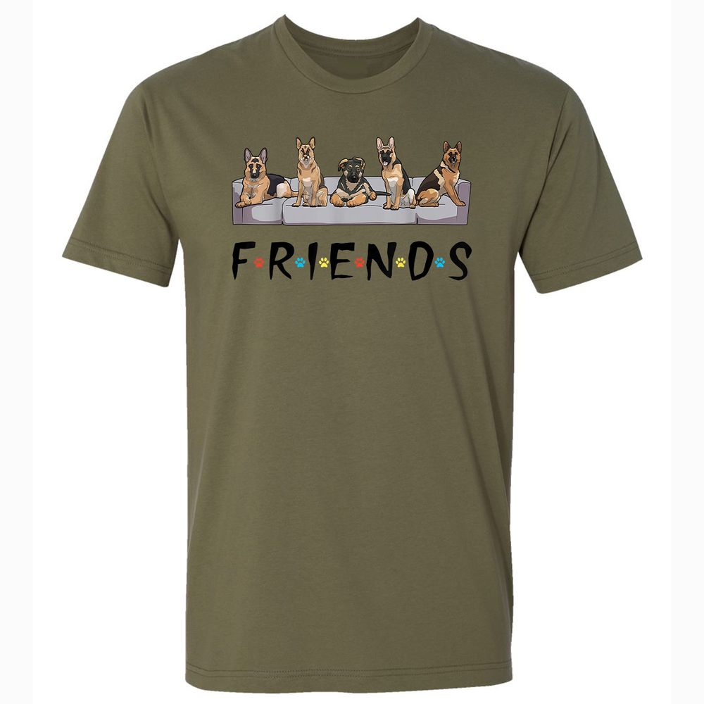 Premium Unisex T-Shirt - BXGRQHPG - Military Green - 5