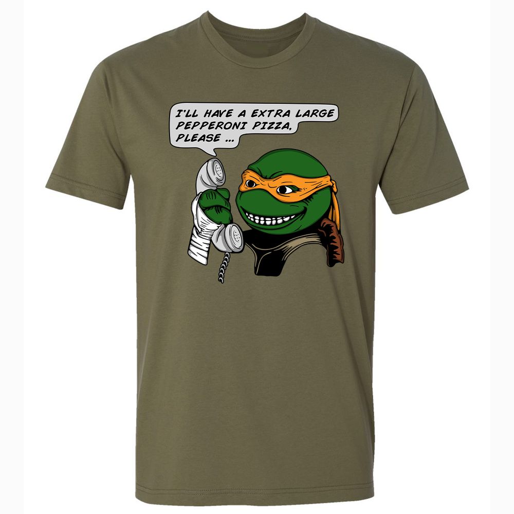 Premium Unisex T-Shirt - 9BGX5WU3 - Military Green - 5